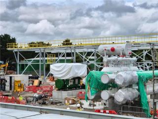 Site picture showing equipment and machinery